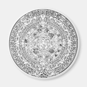 Den Aztec designen för sten för Magnet
