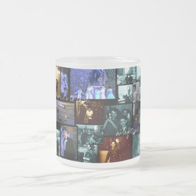 Den Azzolina minnesmuggen Frostad Glasmugg (Center)