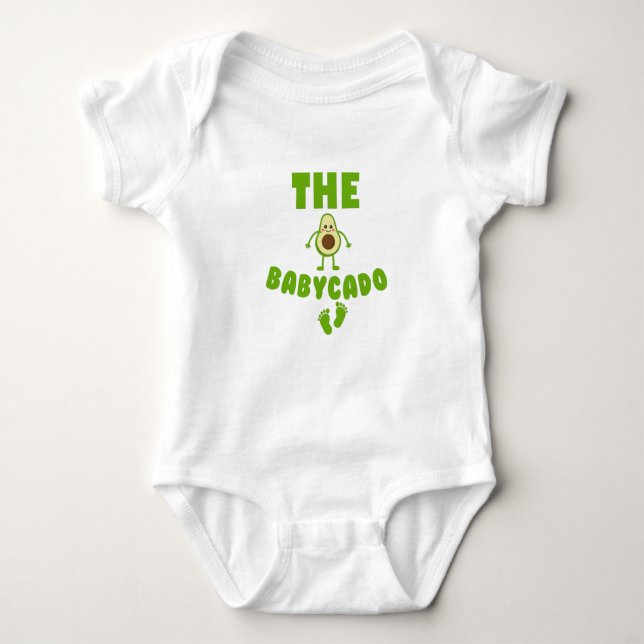 Den babycado,Avocado baby  T Shirt (Framsida)