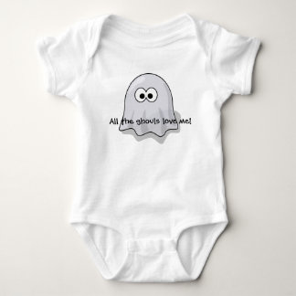 Den babyhalloween skjortan alla ghouls älskar mig! t shirt