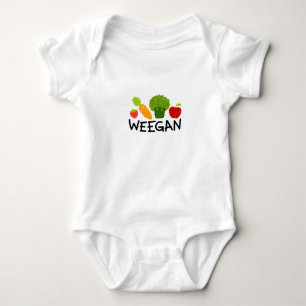 Den babyWeegan bodysuiten - tända Tröja