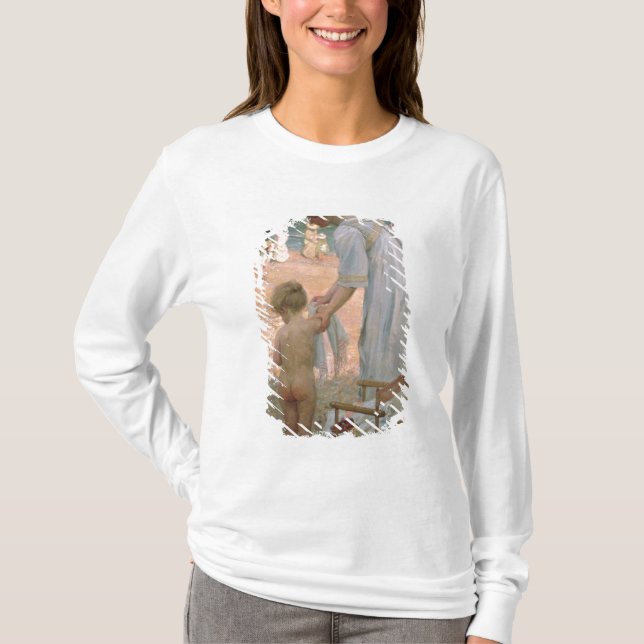 Den bada timmen t shirt (Framsida)