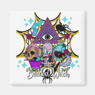 Den Baddest Witch Magnet