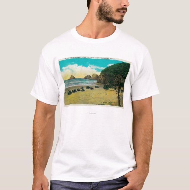Den bågestenar och maxwellen pekar tee shirt (Framsida)