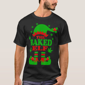 Den bakade Elf-populära julfamiljen Elf-matchninge T Shirt