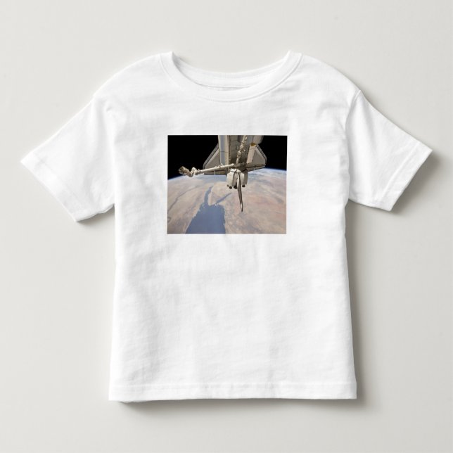 Den bakre delen av den dockade rymdfärgen tee (Framsida)