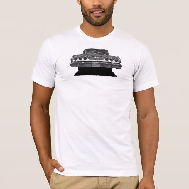 Den bakre impalaen 1963 beskådar tee (Framsida)