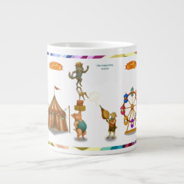 Den Balanserande Flocken Jumbo Mugg