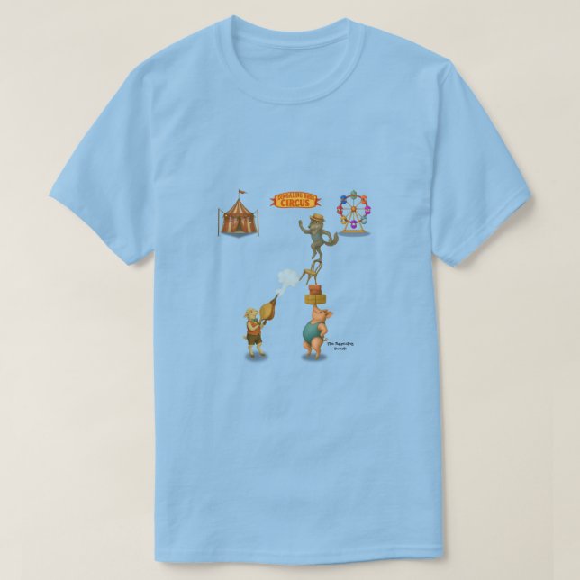 Den Balanserande Flocken T Shirt (Design framsida)