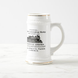 Den Baldwin lokomotivet fungerar öl 1895 Stein Sejdel