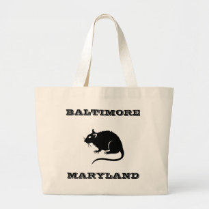Den Baltimore Maryland råttan hänger lös Jumbo Tygkasse
