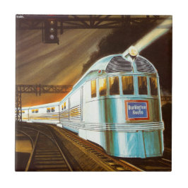 Den banbrytande zephyren 1934 belägger med tegel kakelplatta