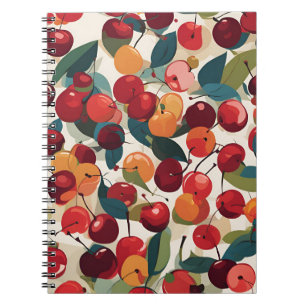 Den bärbara datorn Cherry Bomb Spiral Anteckningsbok
