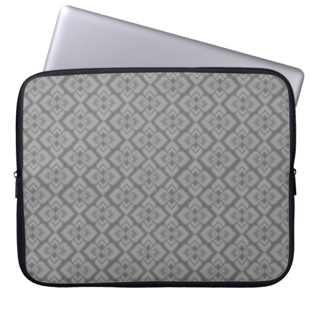 Den bärbara datorn grått fodral, inspirerad av kon laptop sleeve (Framsidan)