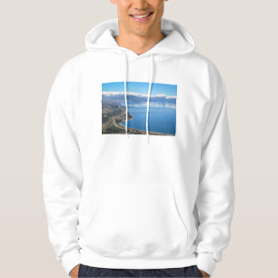 Den Bariloche antennen beskådar i vinter Hoodie