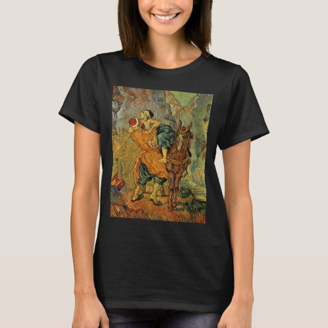 Den barmhärtige samariten av Vincent van Gogh T Shirt (Framsida)