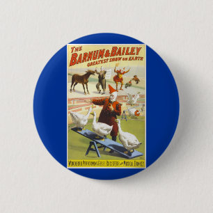 Den Barnum & borggårdcirkusen Knapp