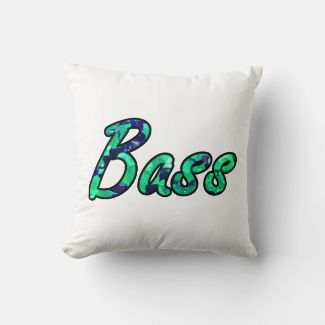 Den bas- bougiekrickan skisserar kudde (Framsida)