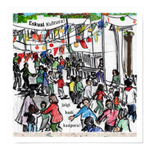 Den baskiska kulturen kommer ut i världen, illus