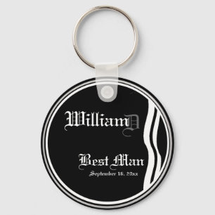 Den bäst anpassadet bemannar minnessaken Keychain Nyckelring