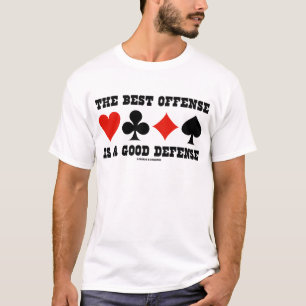 Den bäst anstöten är ett bra försvar t-shirt