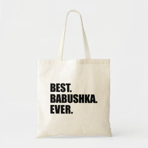 Den bäst Babushka någonsin ryska farmortotot Tygkasse