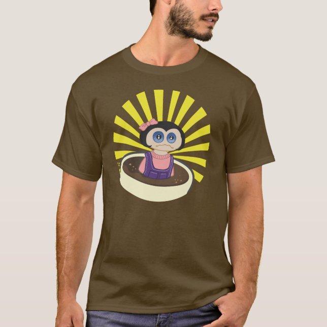 Den bäst delen av att vakna upp tee shirt (Framsida)