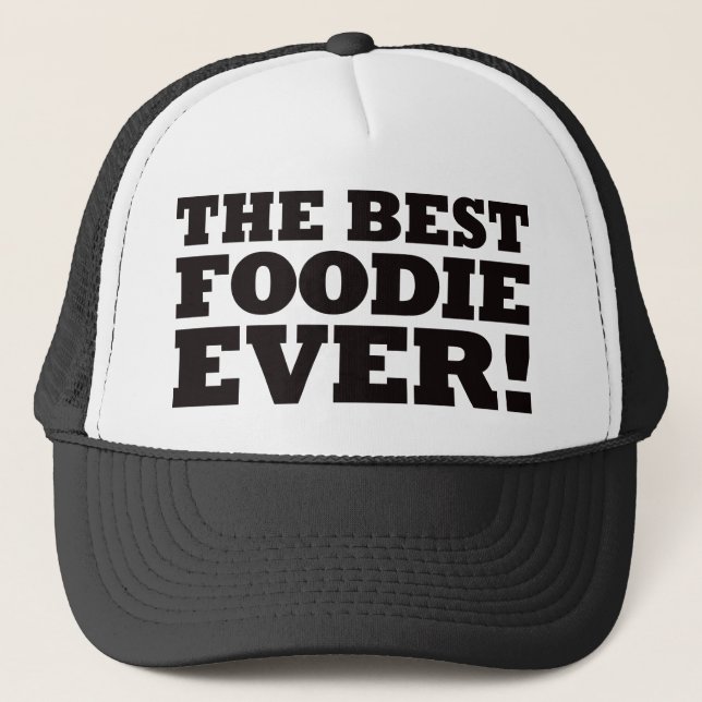 Den bäst Foodien någonsin Truckerkeps (Framsida)