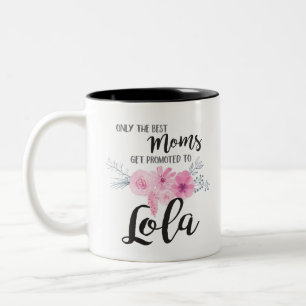 Den bäst mammor får främjad till Lola Två-Tonad Mugg