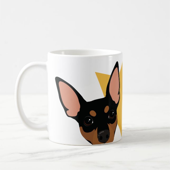Den BÄST MINUTEN KLÄMMER FAST muggen för Kaffemugg (Vänster)