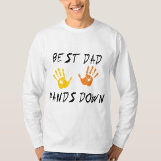 Den bäst pappahänder besegrar T-tröja Tee Shirt