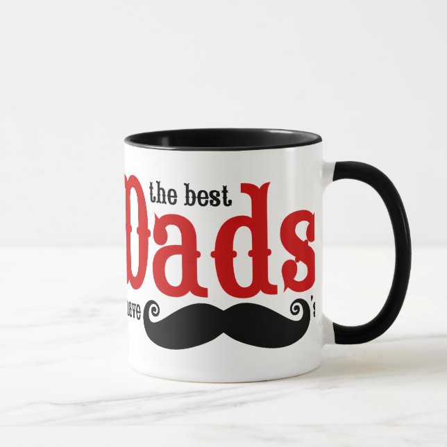 Den bäst pappor har mustaschmuggen mugg (Höger)