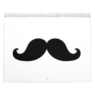 DEN BÄST SVART MUSTASCHEN KALENDER