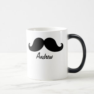 DEN BÄST SVART MUSTASCHPERSONLIGEN MAGISK MUGG