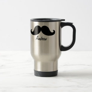 DEN BÄST SVART MUSTASCHPERSONLIGEN RESEMUGG