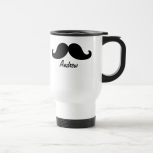 DEN BÄST SVART MUSTASCHPERSONLIGEN RESEMUGG