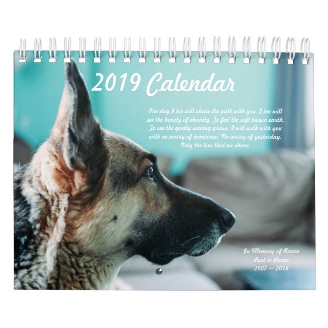 Den bäst tassen eftersänder kalender 2019 (Omslag)