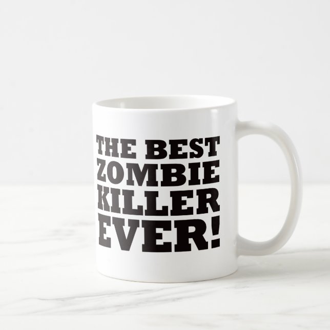 Den bäst Zombiemördare någonsin Kaffemugg (Höger)