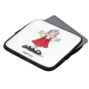 DEN BÄSTA ABIGAIL KÄRLEKVARVEN TÄCKER LAPTOP FODRAL