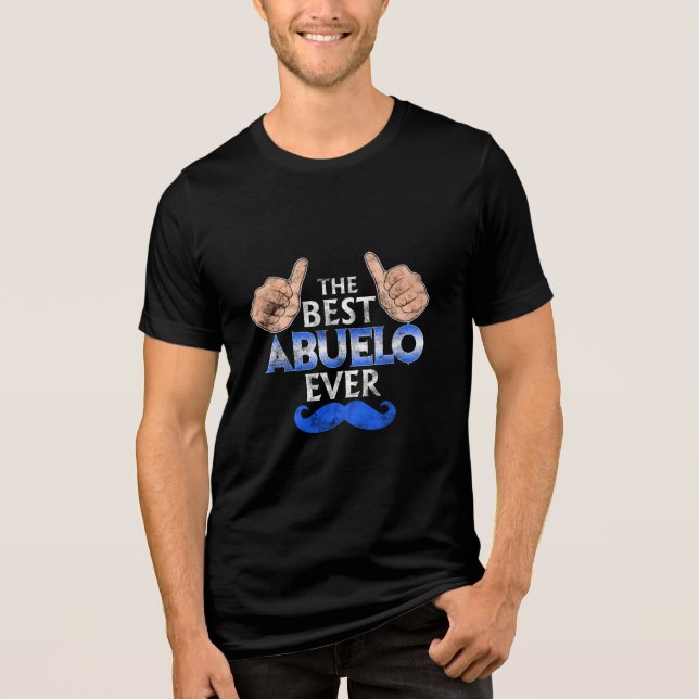 Den bästa Abuelo någonsin T Shirt (Framsida)