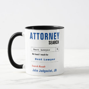 Den bästa advokaten Gift Mugg på Anpassningsbar