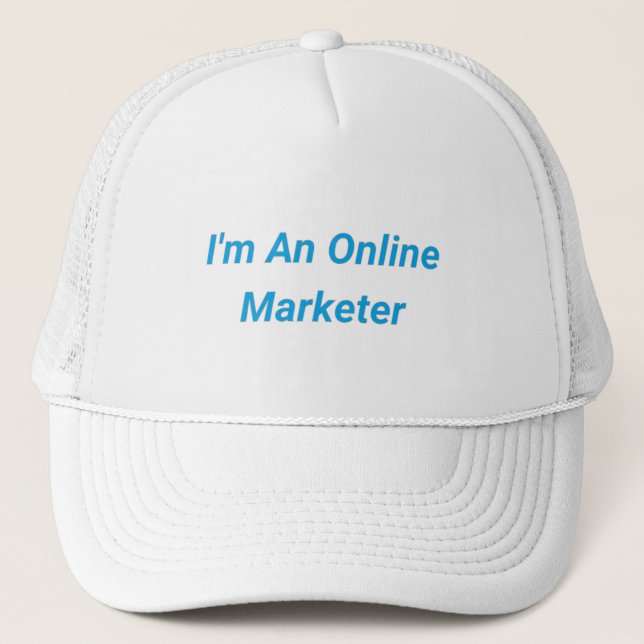 Den bästa bäran för en online Marketer Keps (Framsida)