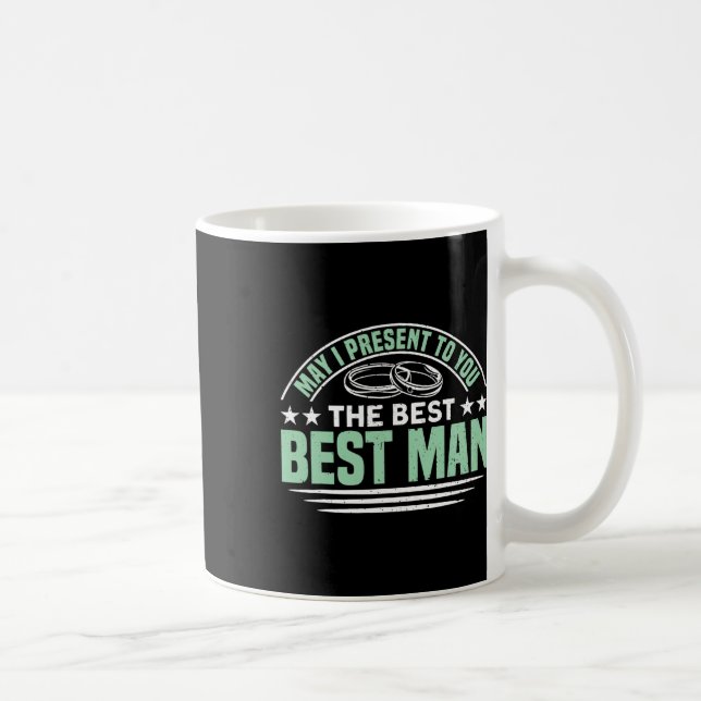 Den Bästa Bästmannen Bachelorfest 1  Kaffemugg (Höger)