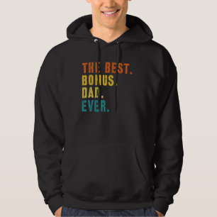 Den bästa bonus Pappa någonsin Fars dag från dotte Hoodie