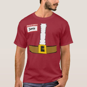 Den bästa buken för den namn brickaSanta kostyme Tee Shirt