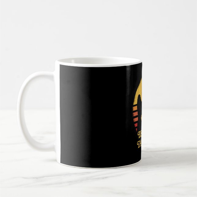 Den bästa Cat pappa någonsin-klövergåva Kaffemugg (Vänster)