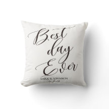 den bästa dagen någonsin, personligt bröllop-gåva 