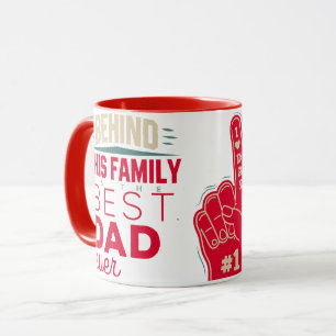 Den bästa familjen Pappa någonsin Mugg