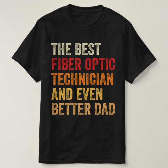 Den bästa fiberoptiska tekniken och ännu bättre Pa T Shirt (Design framsida)
