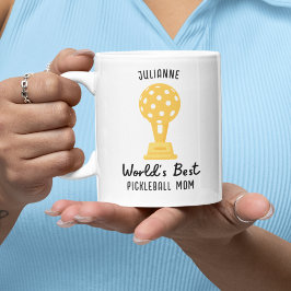 Den bästa gåvan av Pickleball Mamma, Anpassningsba Kaffemugg